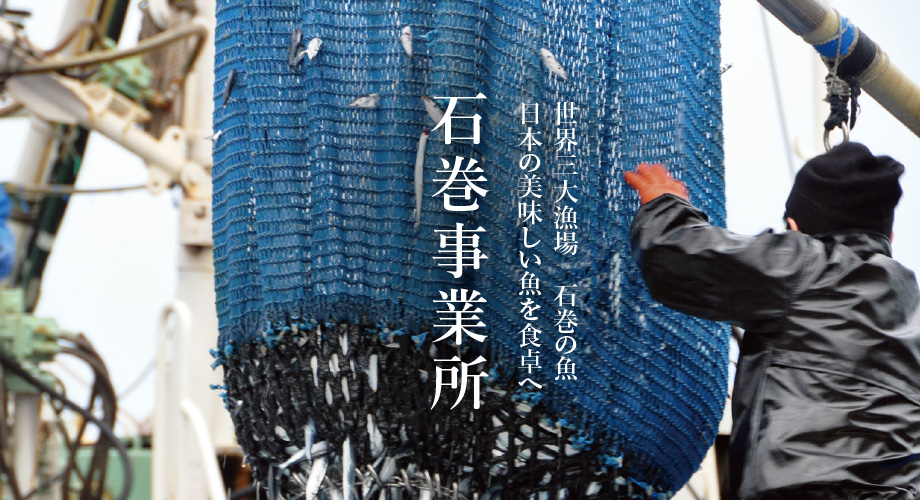 石巻事業所｜世界三大漁場　石巻の魚日本の美味しい魚を食卓へ